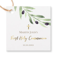 Rustische groene olijftak Eerste Gemeenschap