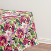 Rustische groene rozen met gebrande glanzen tafelkleed (Voorbeeld)