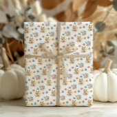 Rustische Herfst Autumn Leaves Cadeaupapier