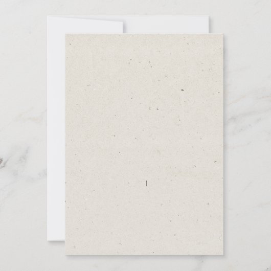 Rustische Herfst Floral herfst huwelijksuitnodigin Kaart (Achterkant)