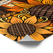 Rustische Herfst | Herfst Birthday Party Welcome Poster (Hoek)