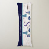 Rustische Herfst najaar koepellak Lichaamskussen (Voorkant Verticaal)