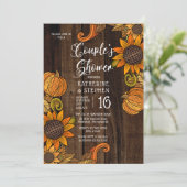 Rustische Herfst | Najaargang zonnebloemen Koeshor Kaart (Staand voorkant)