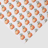 Rustische Herfst Pumpkin Tissuepapier (Detail)