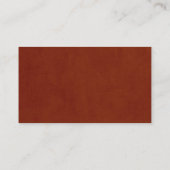 Rustische Herfst Waterverf Floral & Greenery Informatiekaartje (Achterkant)