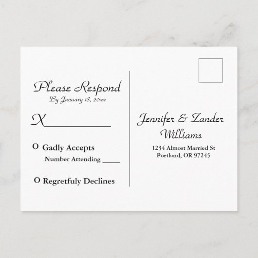 Rustische Houten Landelijke Kerstboom Rood Goud Uitnodiging Briefkaart (Achterkant)