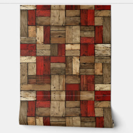 Rustische Houten Wandpanelen 5 Behang