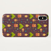 Rustische kamperpatroontenten en gitaren Case-Mate iPhone case (Achterkant (horizontaal))