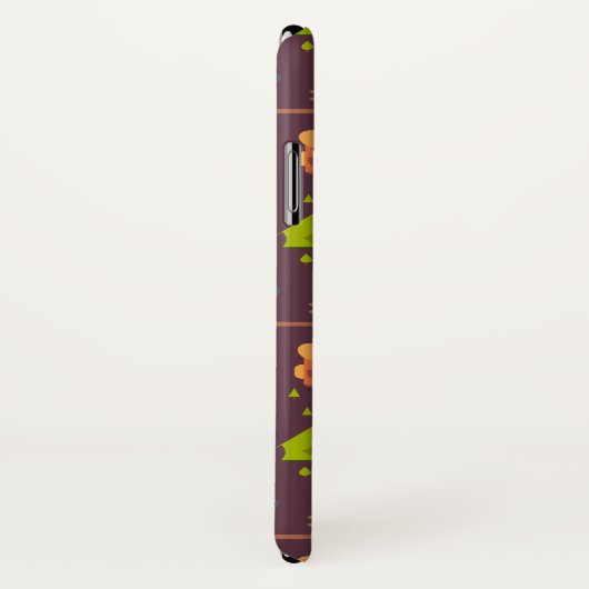 Rustische kamperpatroontenten en gitaren Case-Mate iPhone case (Achterkant / rechts)