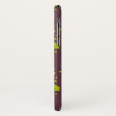 Rustische kamperpatroontenten en gitaren Case-Mate iPhone case (Achterkant/links)