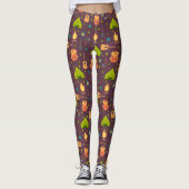 Rustische kamperpatroontenten en gitaren leggings (Voorkant)