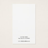 RUSTISCHE KERAMISCHE TERRACOTTA TEXTURE EARRING DI VISITEKAARTJE (Achterkant)