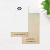 RUSTISCHE KERAMISCHE TERRACOTTA TEXTURE EARRING DI VISITEKAARTJE (Bureau)