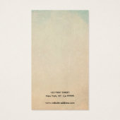 RUSTISCHE KERAMISCHE TERRACOTTA TEXTURE EARRING DI VISITEKAARTJE (Achterkant)