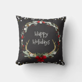 Rustische Kerst Kranstak Kerstversiering Kussen