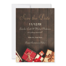 Rustische Kerstvakantie Save the Date