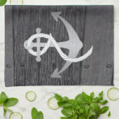 Rustische keukenhanddoek (Gevouwen)