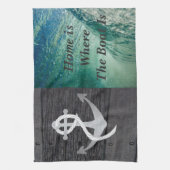 Rustische keukenhanddoek (Verticaal)