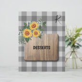 Rustische keukenmakerij voor het recept van gingha (Staand voorkant)