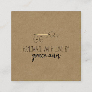 Rustische naai   Naaldkraftplein Visitekaartje