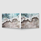 Rustische Oceaan | Beach Destination Wedding Gastenboek (Volledig)