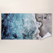 Rustische Oceaan | Beach Towel Strandlaken (Voorkant)
