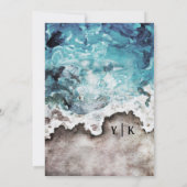 Rustische Oceaan | Koersloed voor bestemmingen in Kaart (Achterkant)