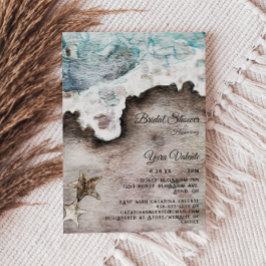 Rustische Oceaan | Vrijgezellenfeest van de batchb Kaart