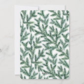 Rustische omloop | Holiday Photo Collage Card Feestdagenkaart (Achterkant)