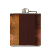 Rustische paardenschilderijen, paardenkunst voor p heupfles (Achterkant)