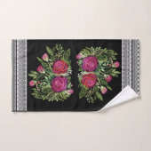 Rustische patchwork bad handdoek (Handdoek)