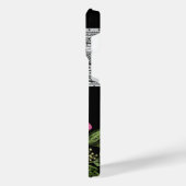 Rustische patchwork iPhone hoesje (Linkerkant)