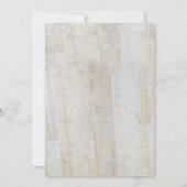 Rustische pijlen Rood Heart Wedding Kaart (Achterkant)