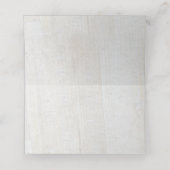 Rustische pijlen Rood Heart Wedding Plaatskaartje (Binnenkant ongevouwen)