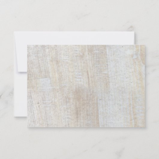 Rustische pijlen Rood Heart Wedding RSVP Kaartje (Achterkant)