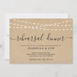 Rustische repetitie aankondiging