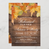 Rustische repetitie kaart (Voorkant / Achterkant)