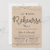 Rustische repetitie kaart (Voorkant)