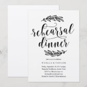 Rustische repetitie kaart (Voorkant / Achterkant)