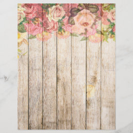  Rustische Romantische Rozen Hout