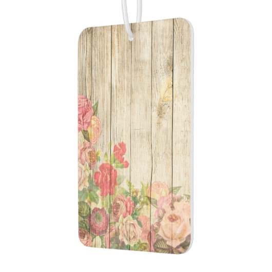  Rustische Romantische Rozen Hout Luchtverfrisser (Links)