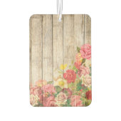  Rustische Romantische Rozen Hout Luchtverfrisser (Achterkant)