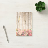  Rustische Romantische Rozen Hout Post-it® Notes (Kantoor)