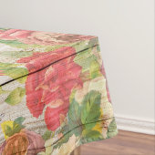  Rustische Romantische Rozen Hout Tafelkleed (Voorbeeld)