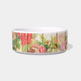  Rustische Romantische Rozen Hout Voerbakje