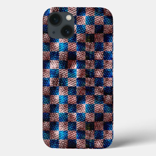 Rustische schaak in de vorm van gekruiste krassen Case-Mate iPhone case (Achterkant)