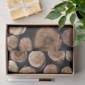 Rustische schoorstenen tissuepapier (Geschenk)