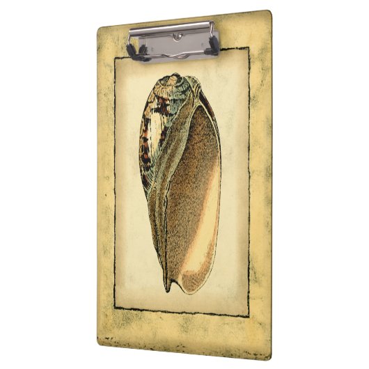 Rustische  Seashell Klembord (Links)