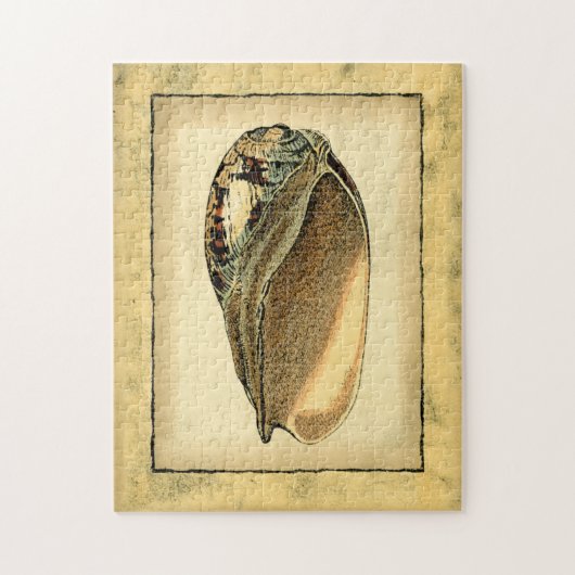Rustische Seashell Legpuzzel (Verticaal)