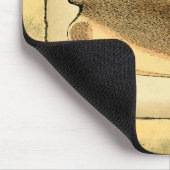 Rustische  Seashell Muismat (Hoek)